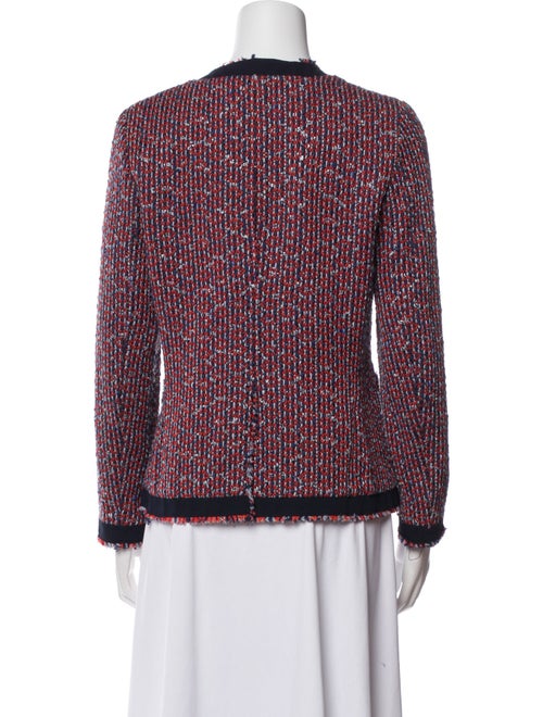 Jigsaw Tweed Pattern Evening Jacket