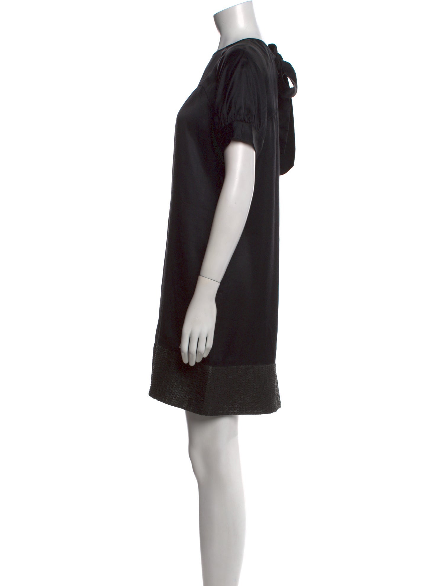 Jigsaw Crew Neck Mini Dress