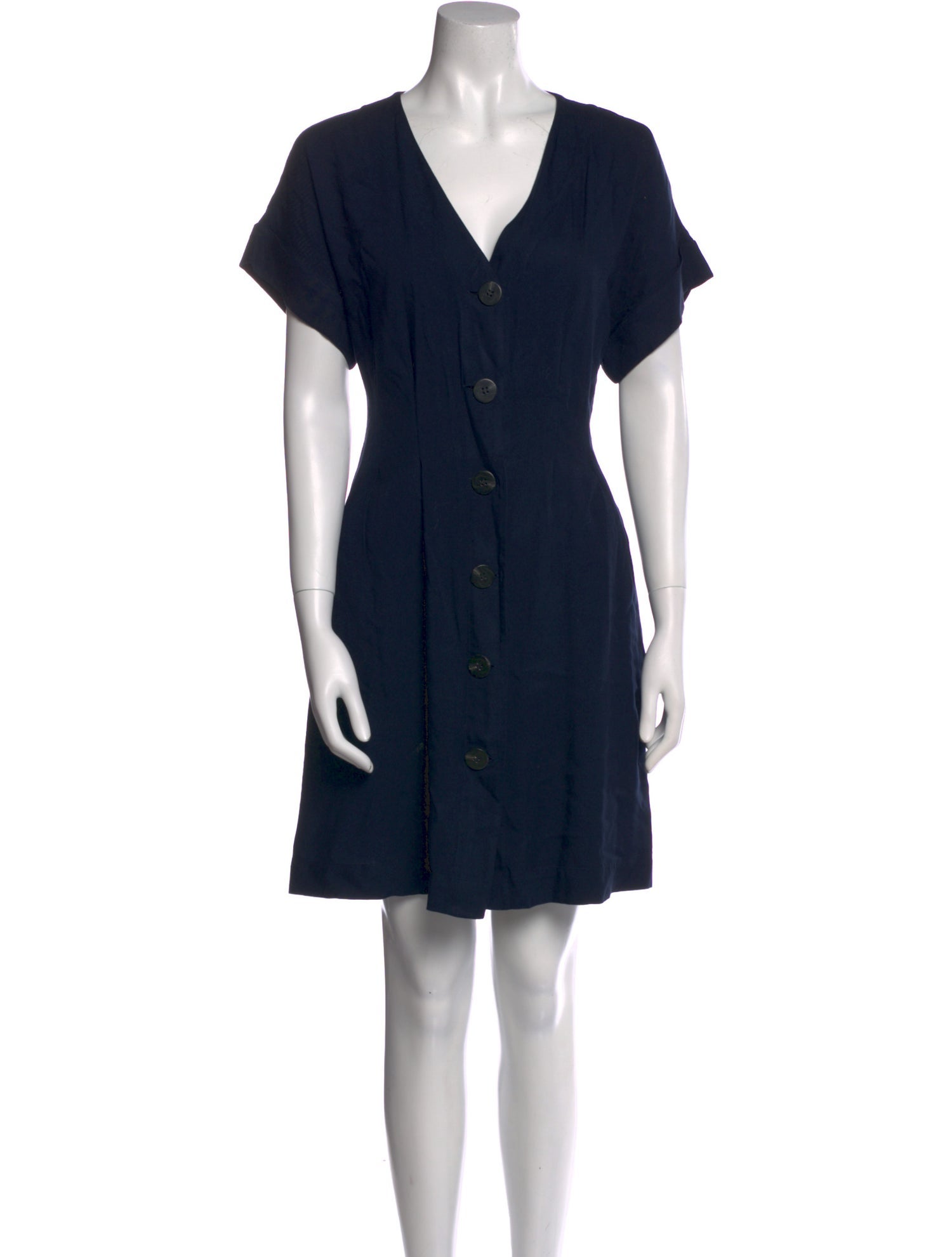 Jigsaw V-Neck Mini Dress