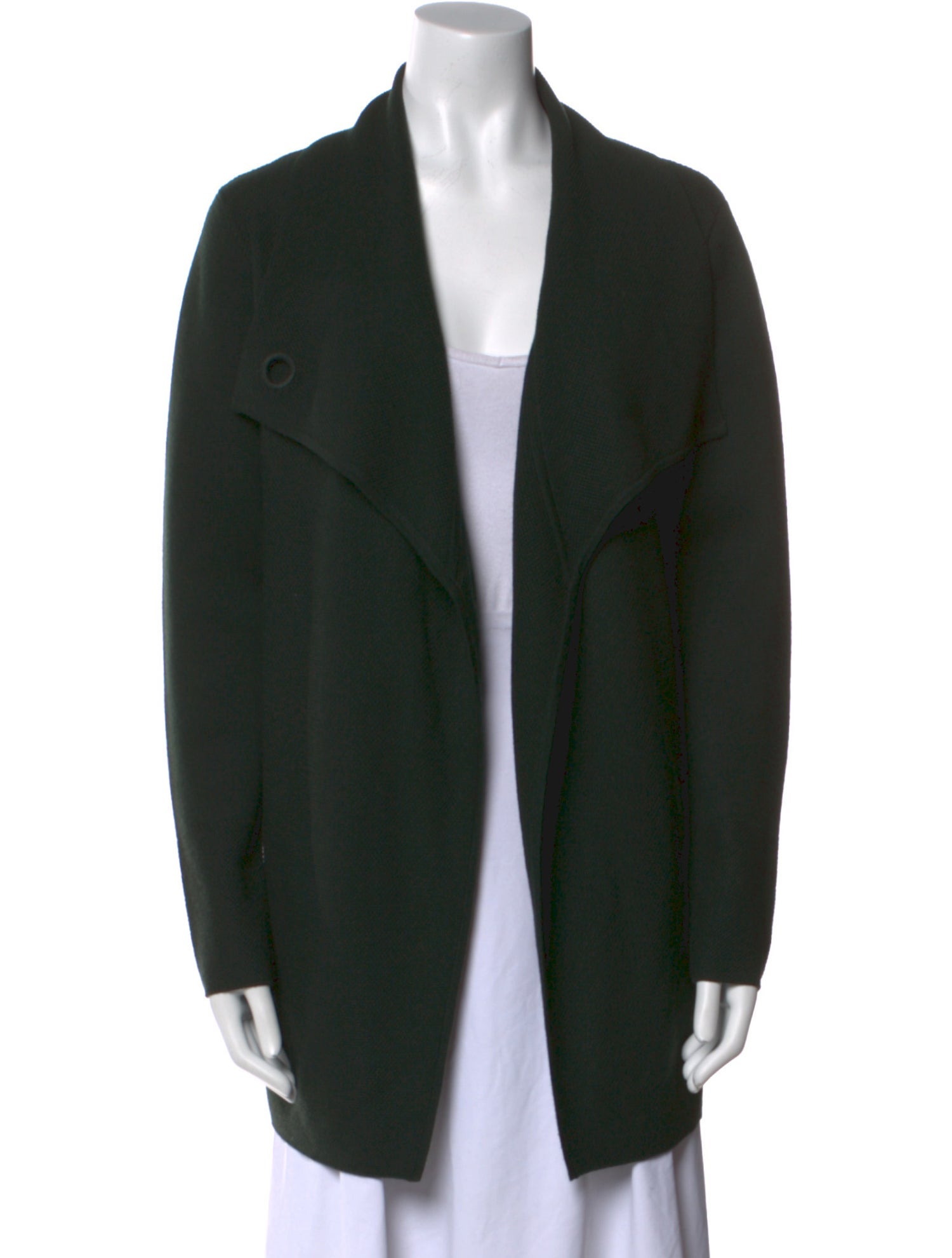 Jigsaw Wool Open Front Sweater