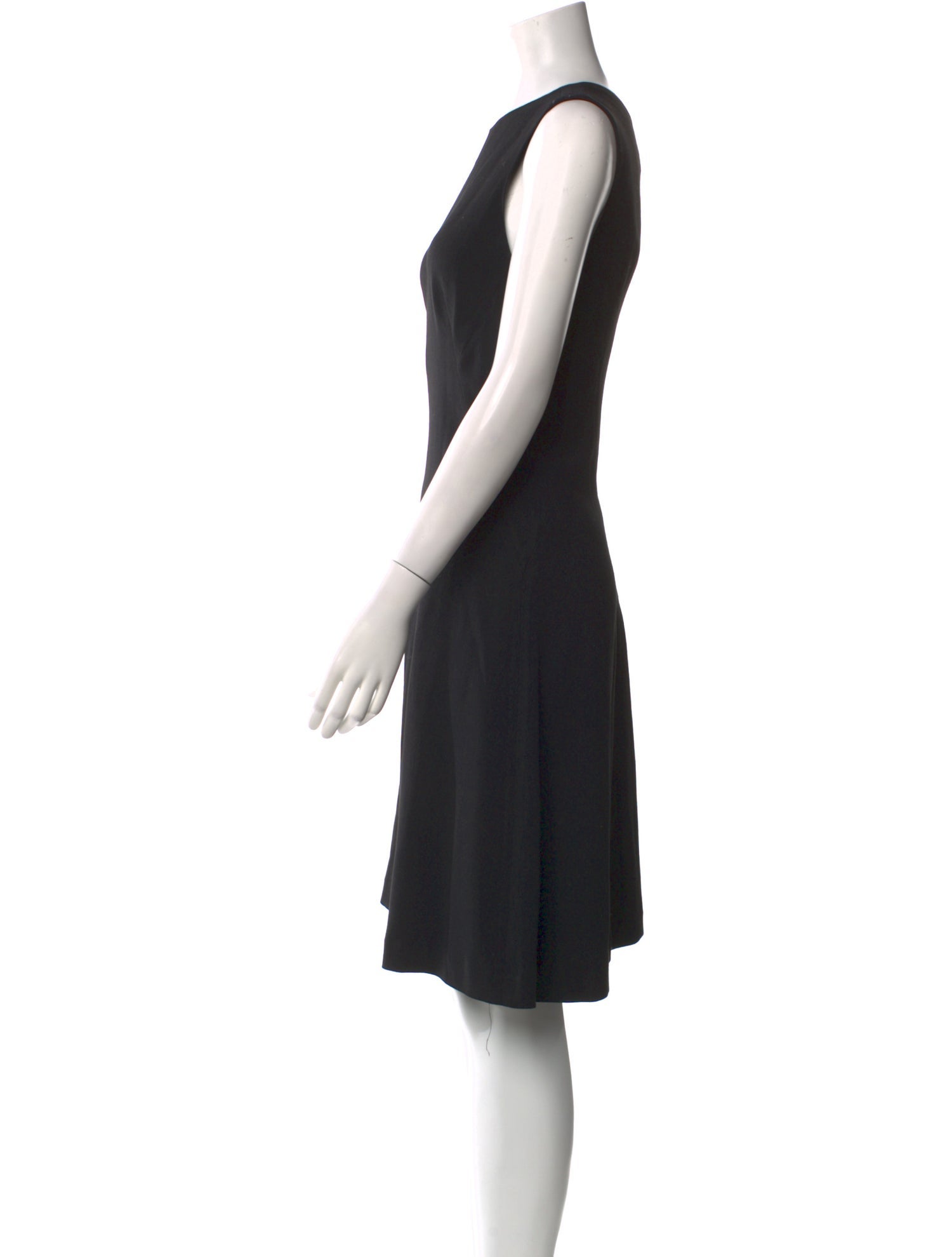 Jigsaw Crew Neck Knee-Length Dress