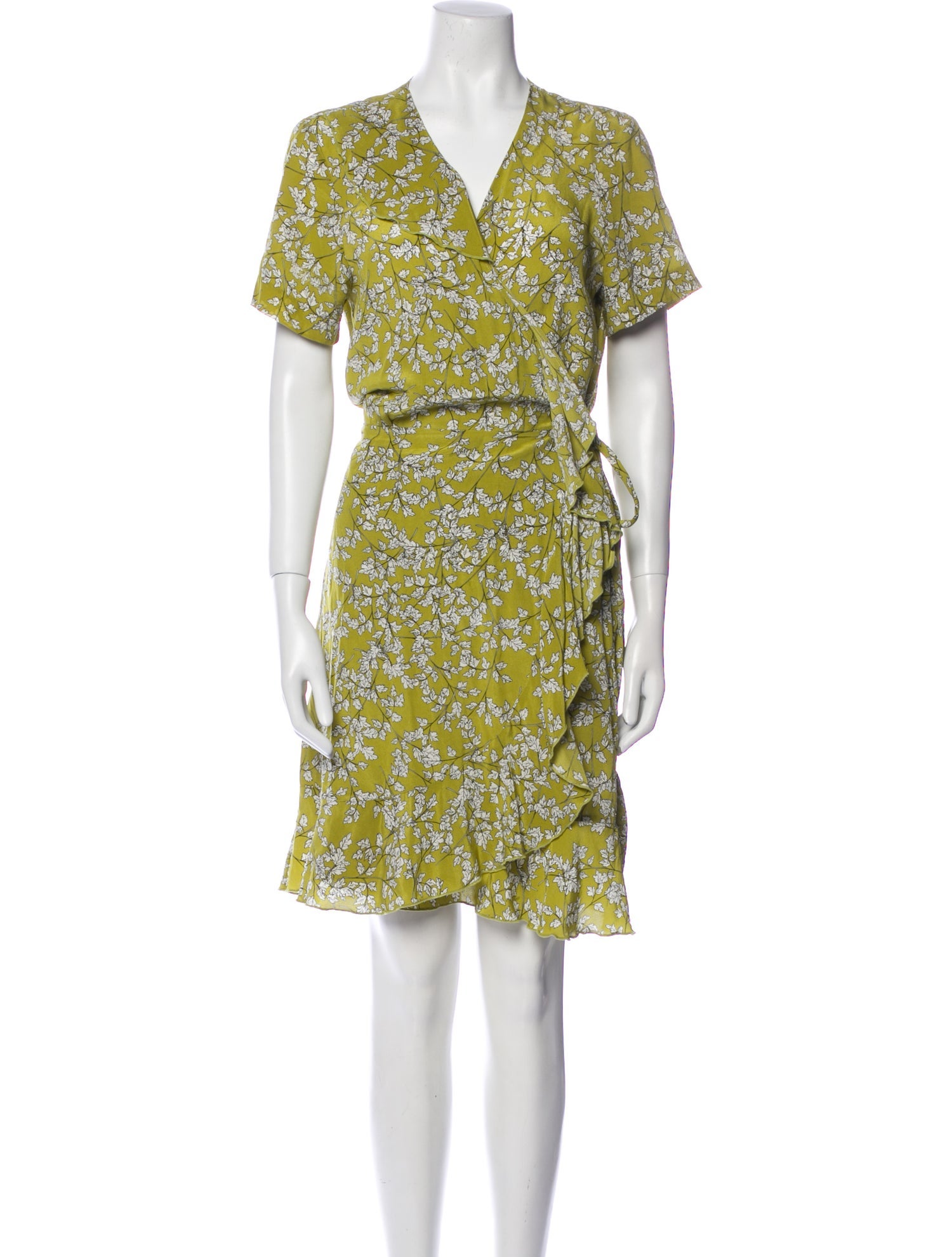 Jigsaw Silk Knee-Length Dress