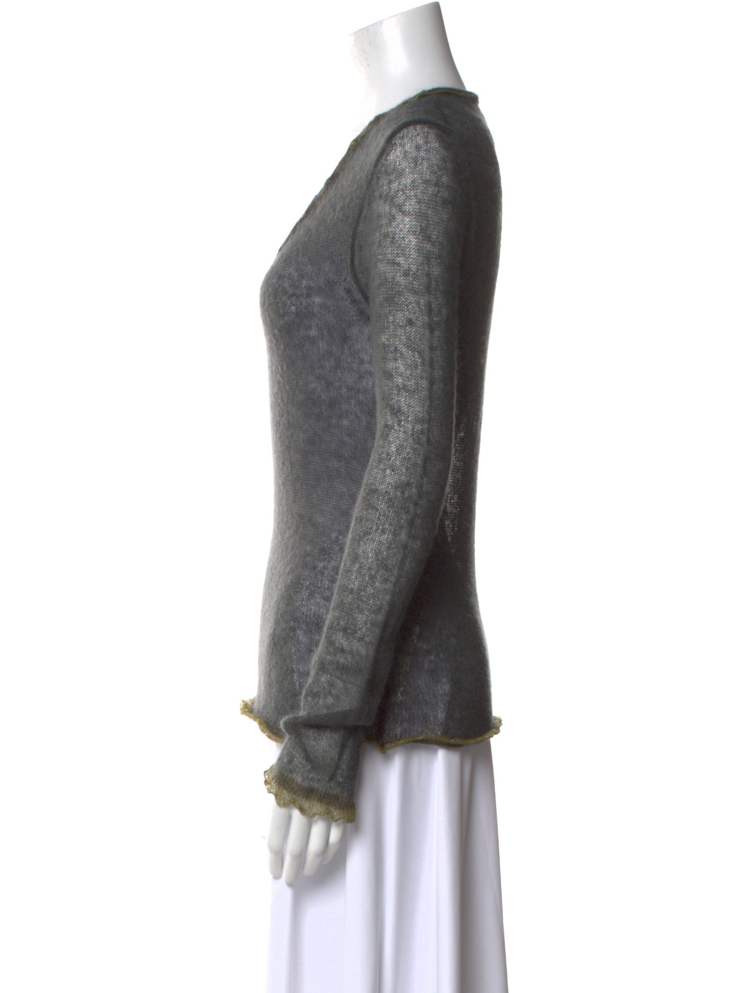 Jigsaw Mohair V-Neck Sweater