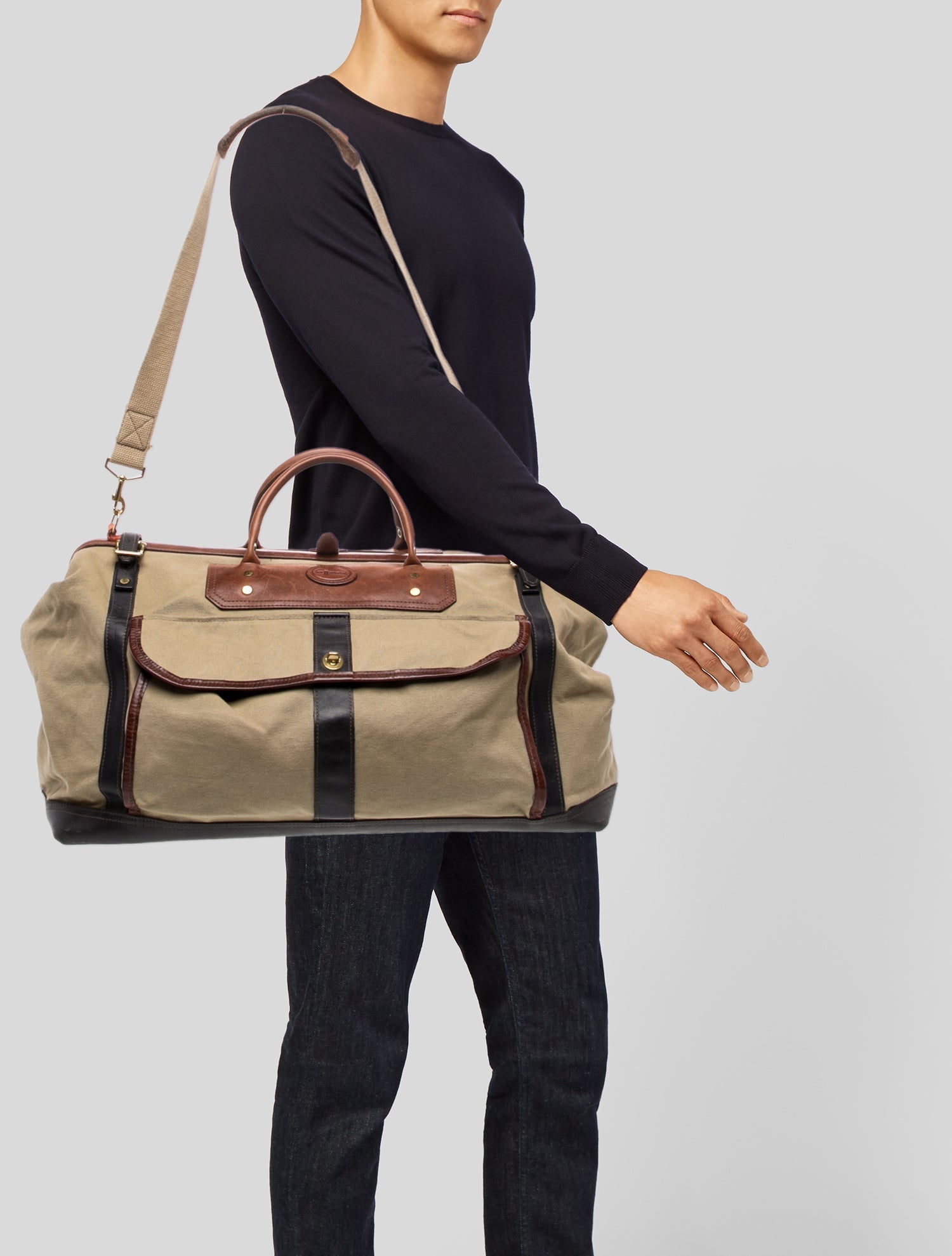 J.W. Hulme Co. Canvas Weekender Bag