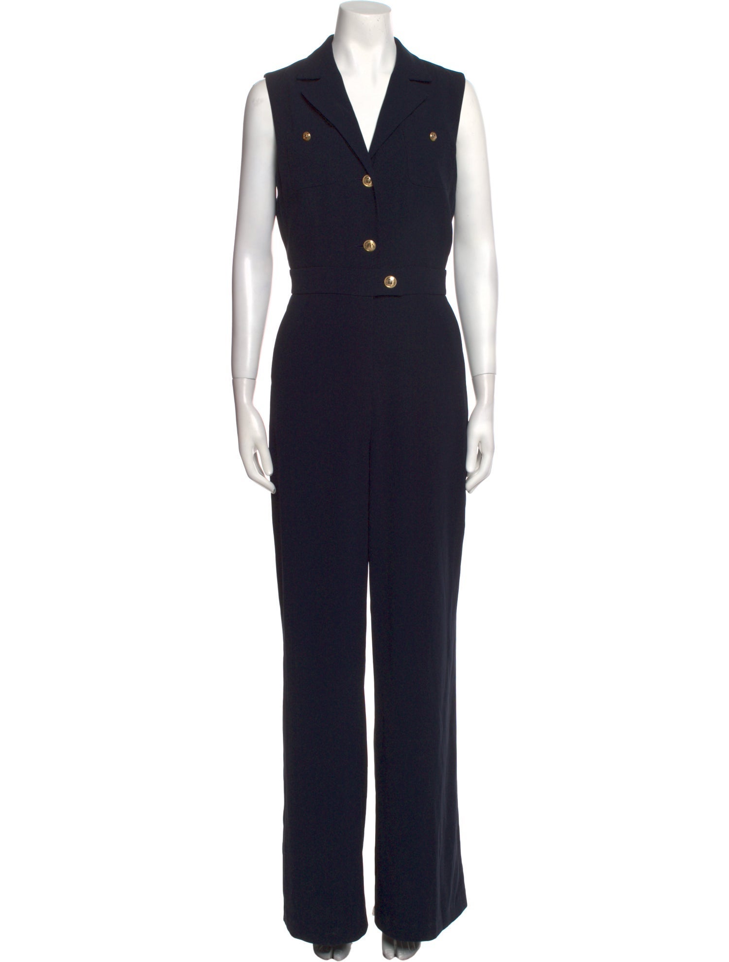 Judith & Charles V-Neck Jumpsuit
