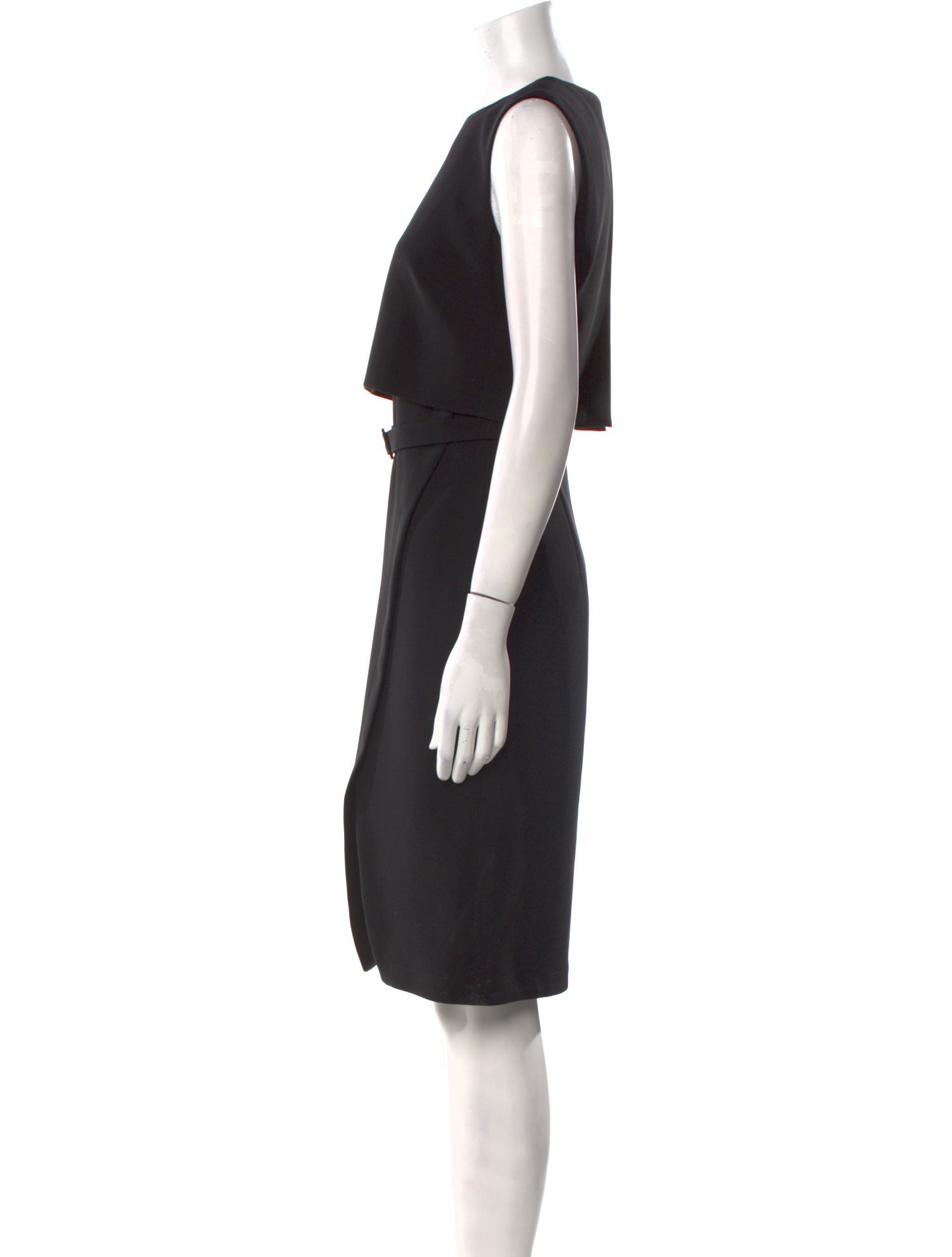 Judith & Charles Crew Neck Knee-Length Dress