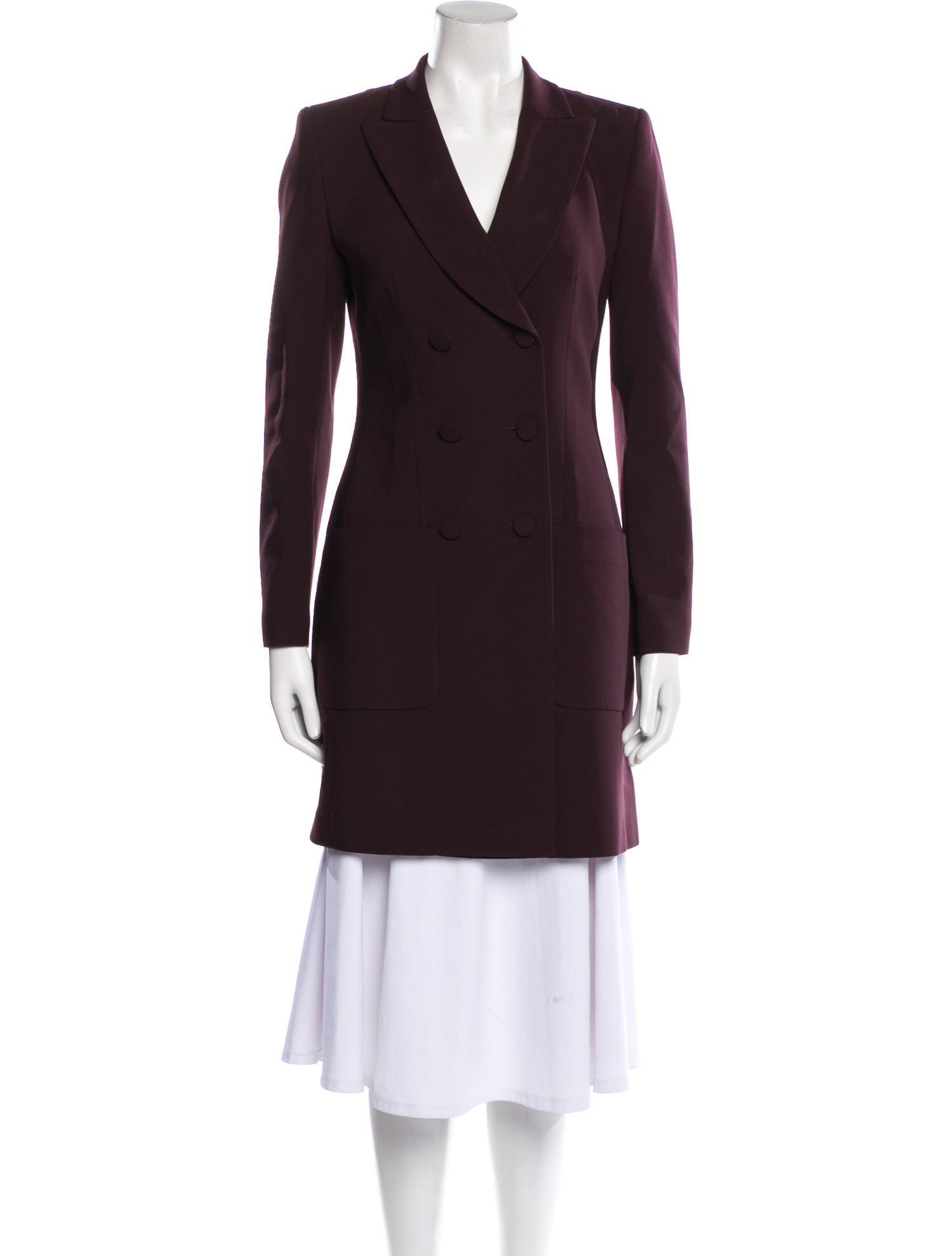Judith & Charles Virgin Wool Peacoat