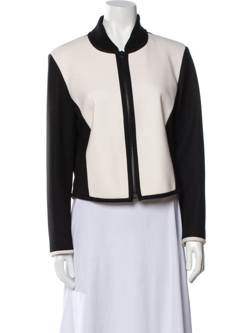 Judith & Charles Colorblock Pattern Evening Jacket