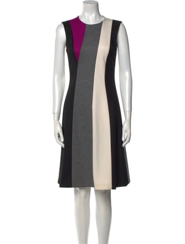 Judith & Charles Dresses Wool Knee-Length Dress S