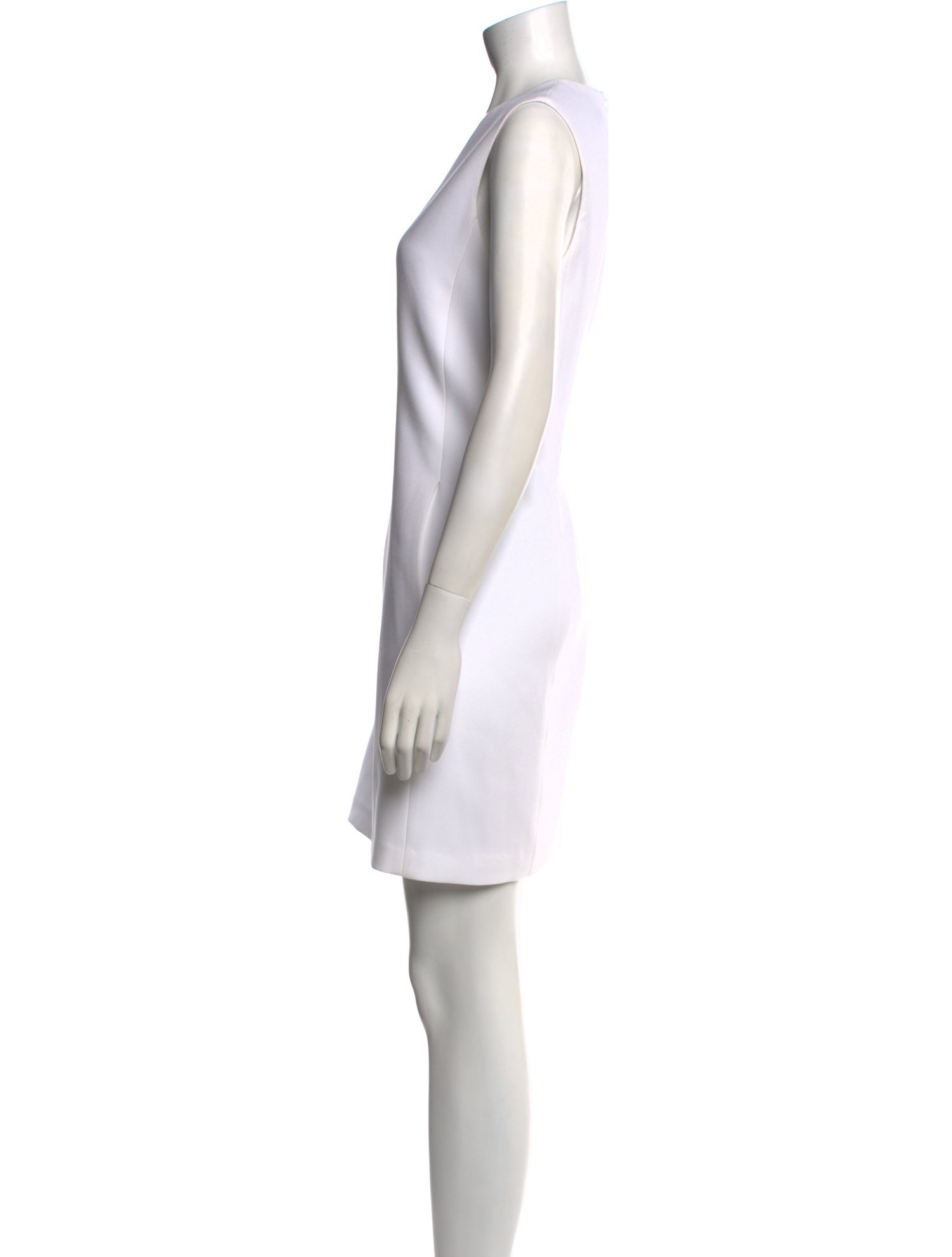 Judith & Charles V-Neck Mini Dress