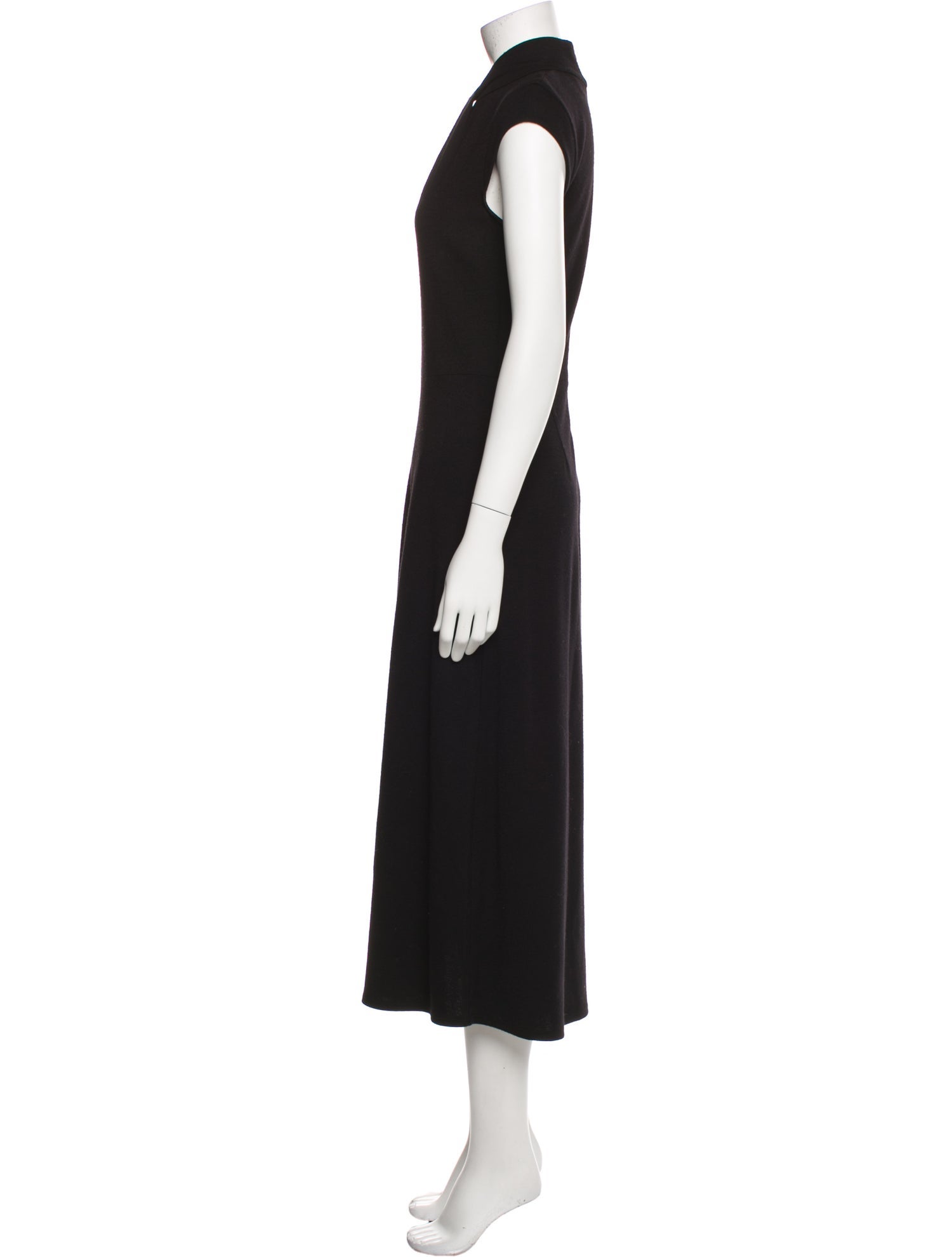 Judith & Charles Wool Long Dress