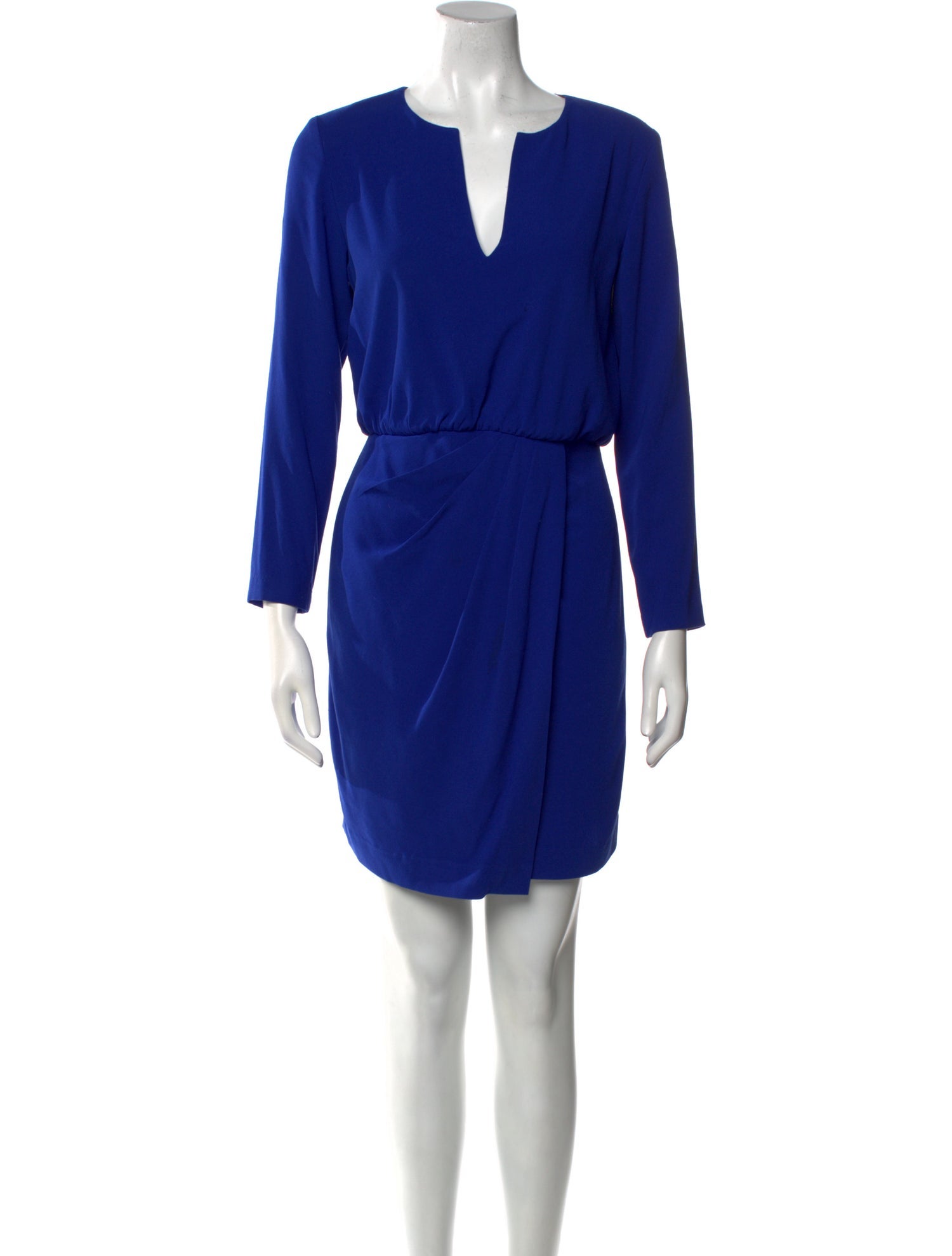 Judith & Charles V-Neck Mini Dress