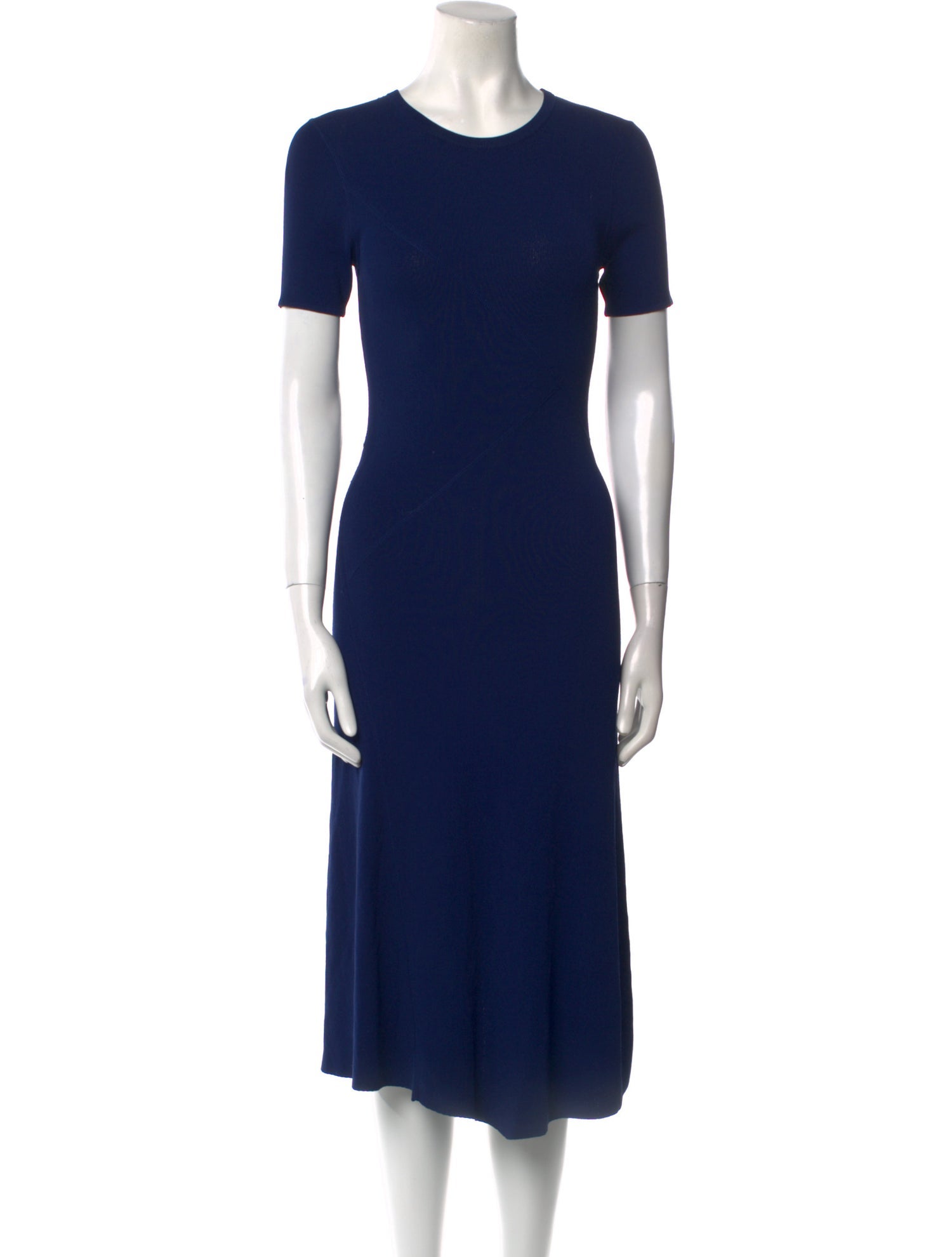 Judith & Charles Crew Neck Midi Length Dress
