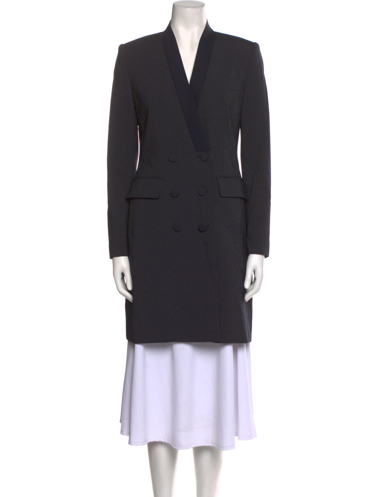 Judith & Charles Wool Mini Dress