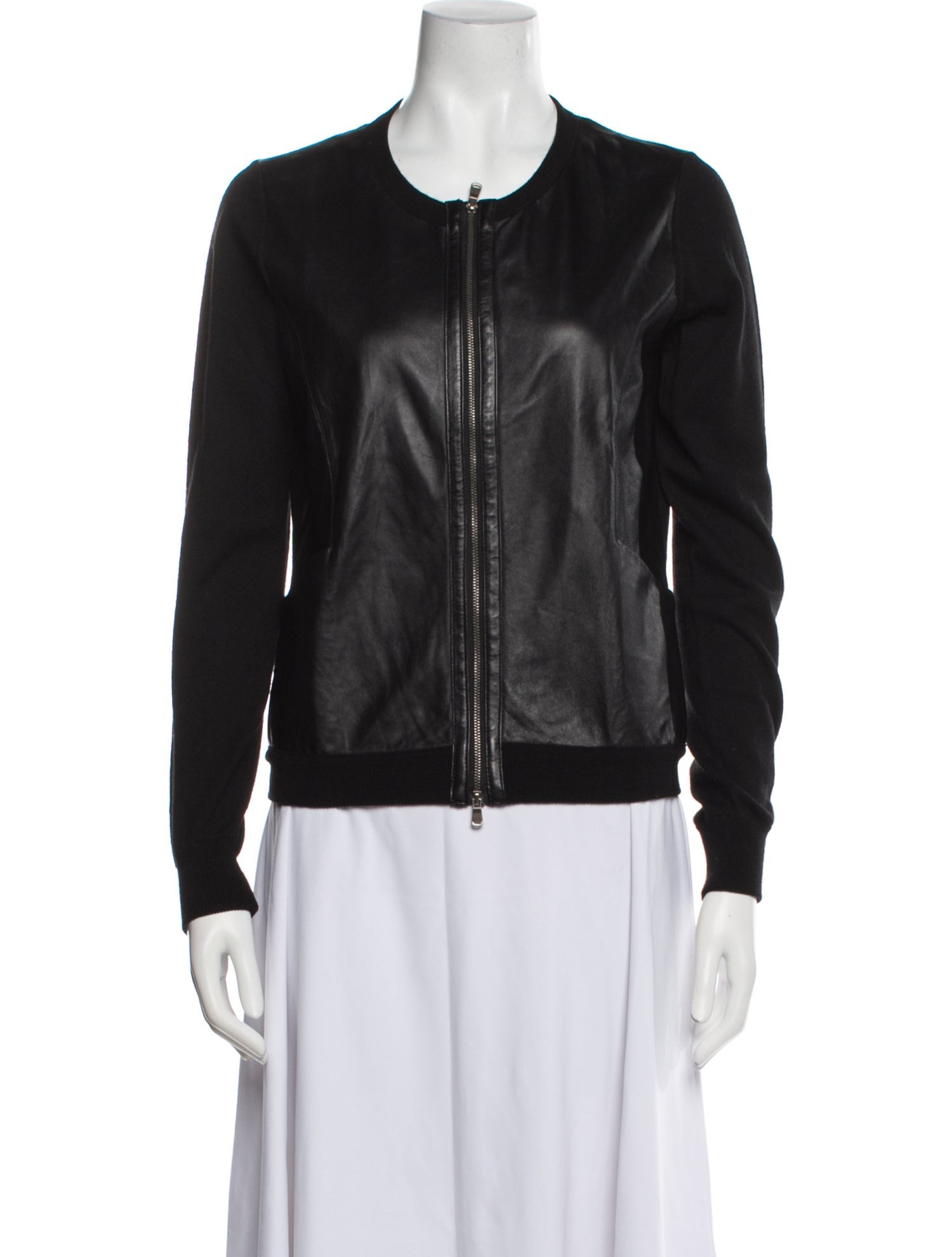 Judith & Charles Wool Biker Jacket