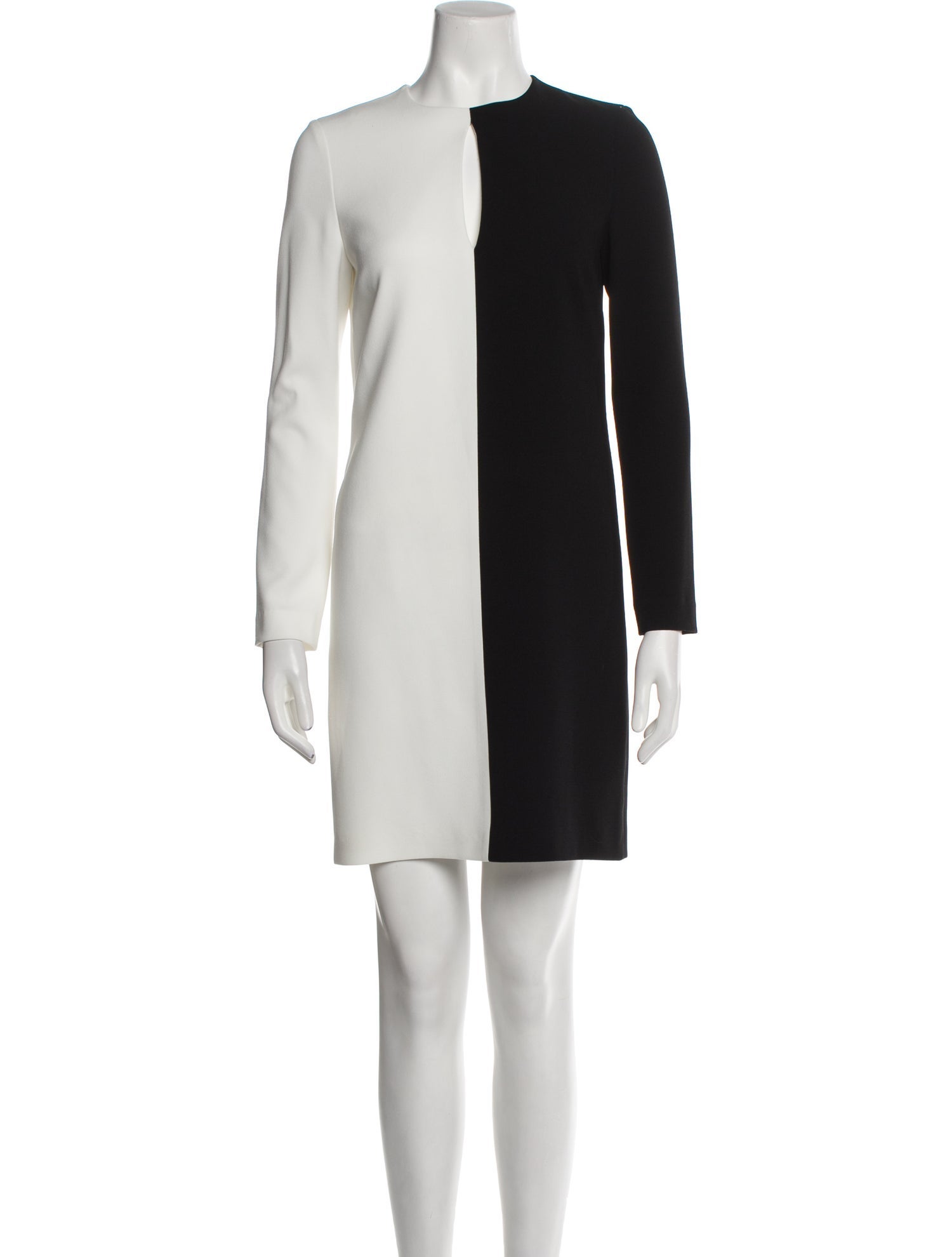 Judith & Charles Crew Neck Mini Dress