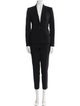 Judith & Charles Virgin Wool Pantsuit