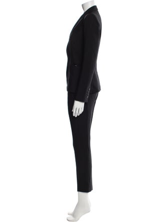 Judith & Charles Virgin Wool Pantsuit