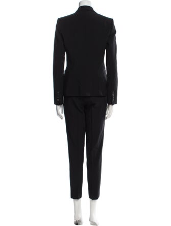 Judith & Charles Virgin Wool Pantsuit