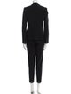 Judith & Charles Virgin Wool Pantsuit