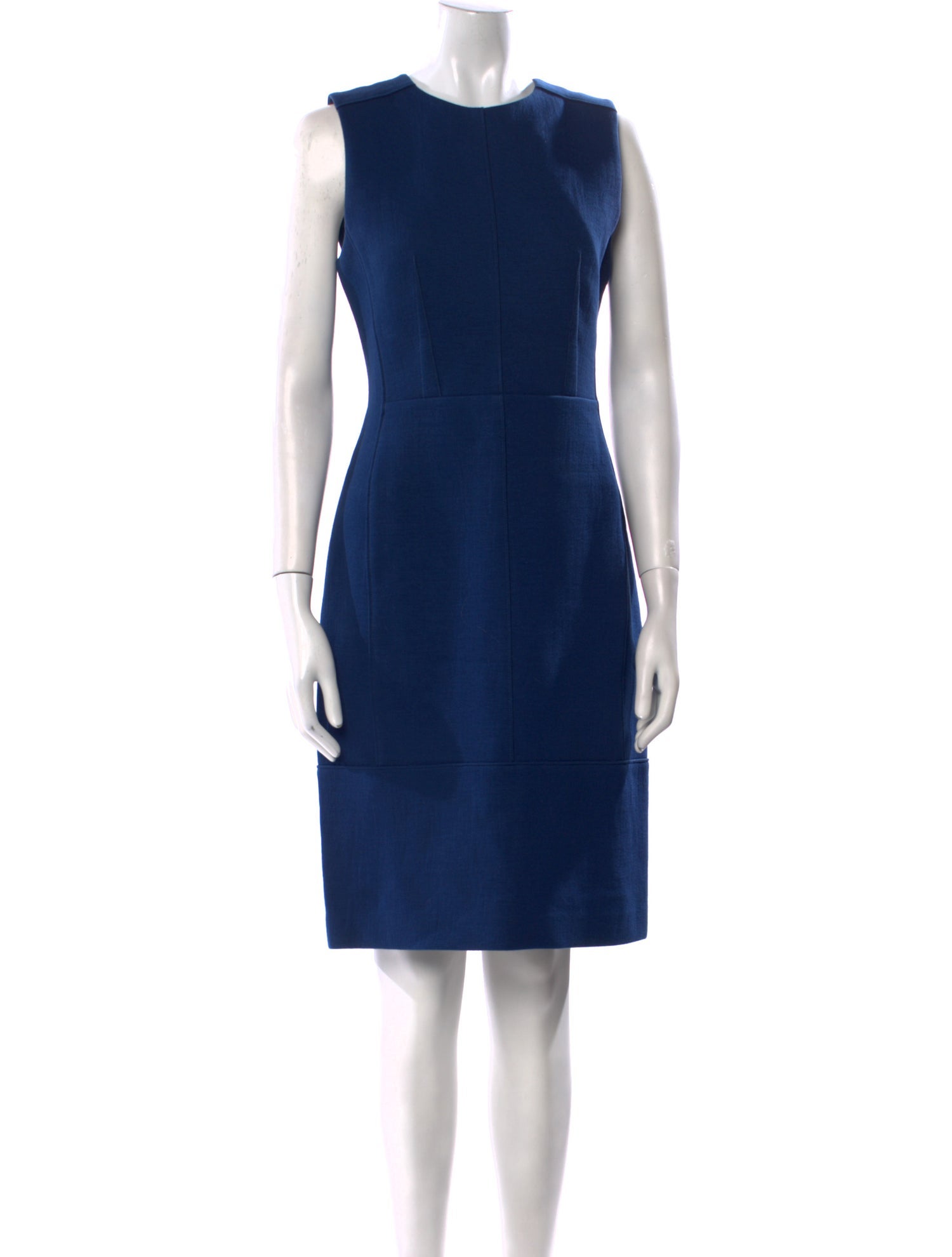 Judith & Charles Crew Neck Knee-Length Dress