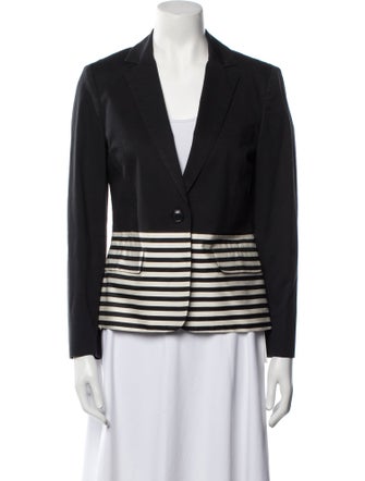 Judith & Charles Wool Striped Blazer