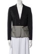 Judith & Charles Wool Striped Blazer