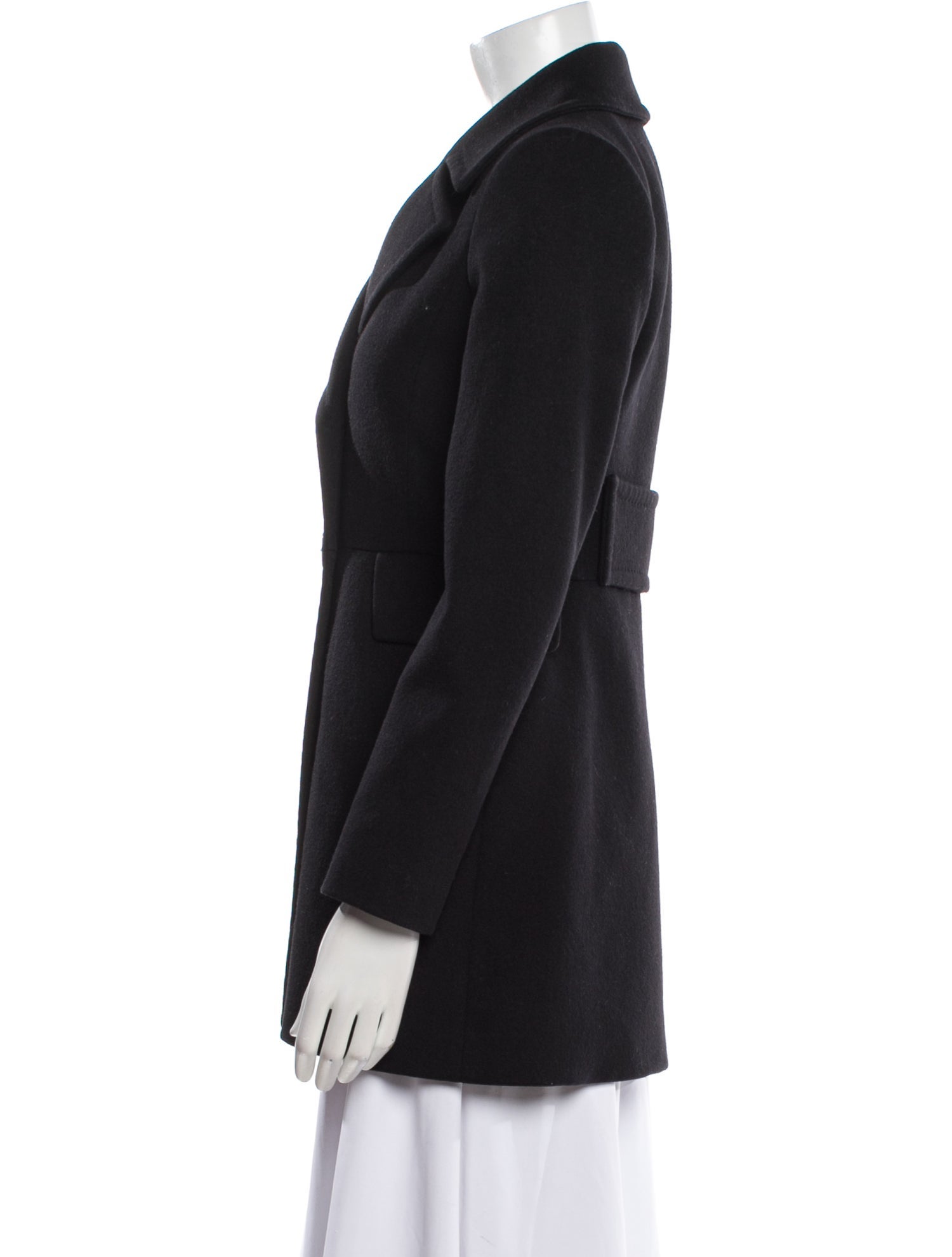 Judith & Charles Virgin Wool Peacoat