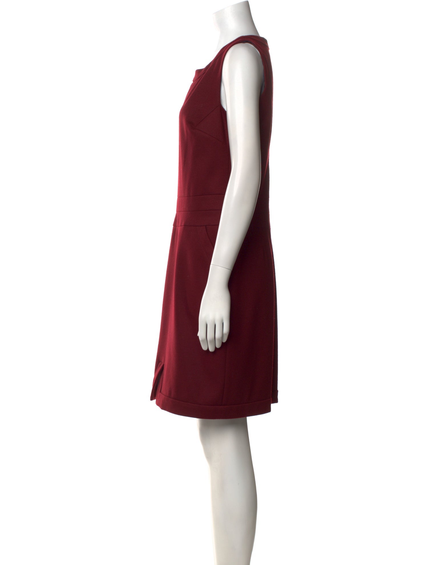 Judith & Charles Wool Mini Dress