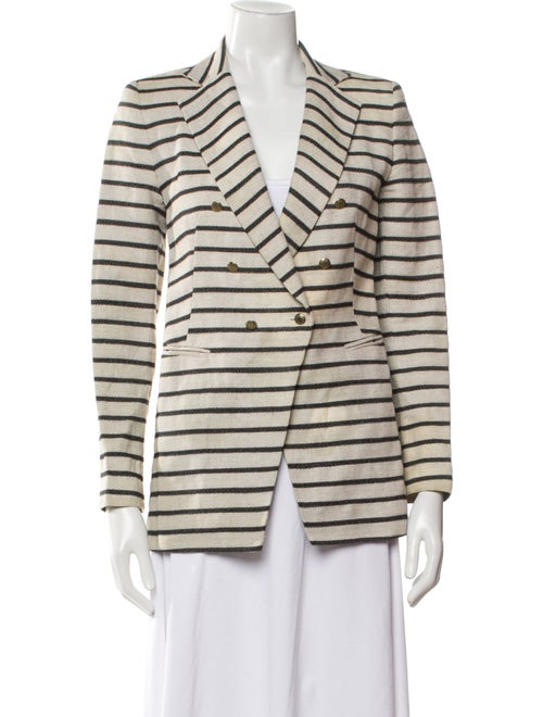 Judith & Charles Linen Striped Blazer