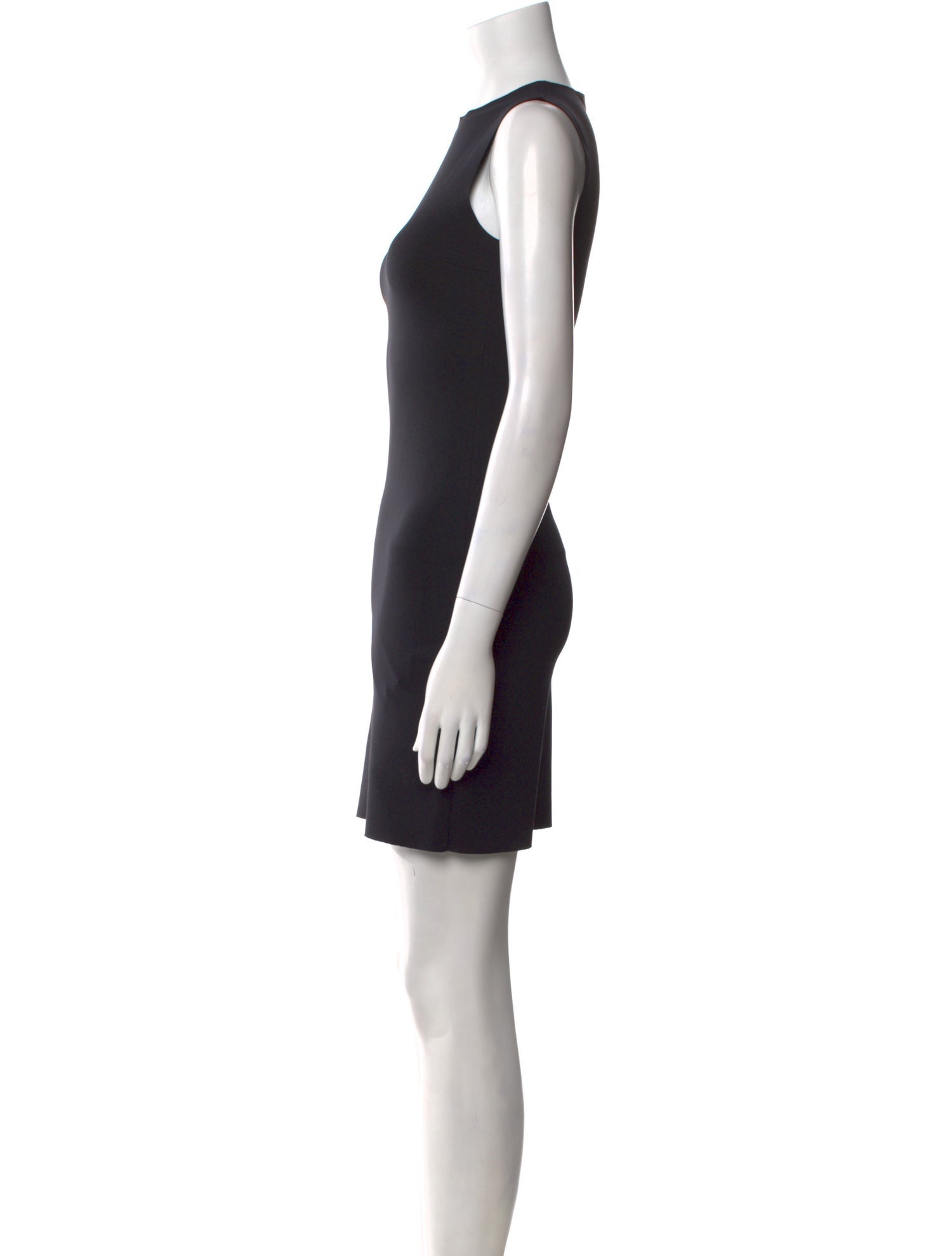 Judith & Charles Crew Neck Mini Dress