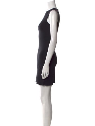 Judith & Charles Crew Neck Mini Dress