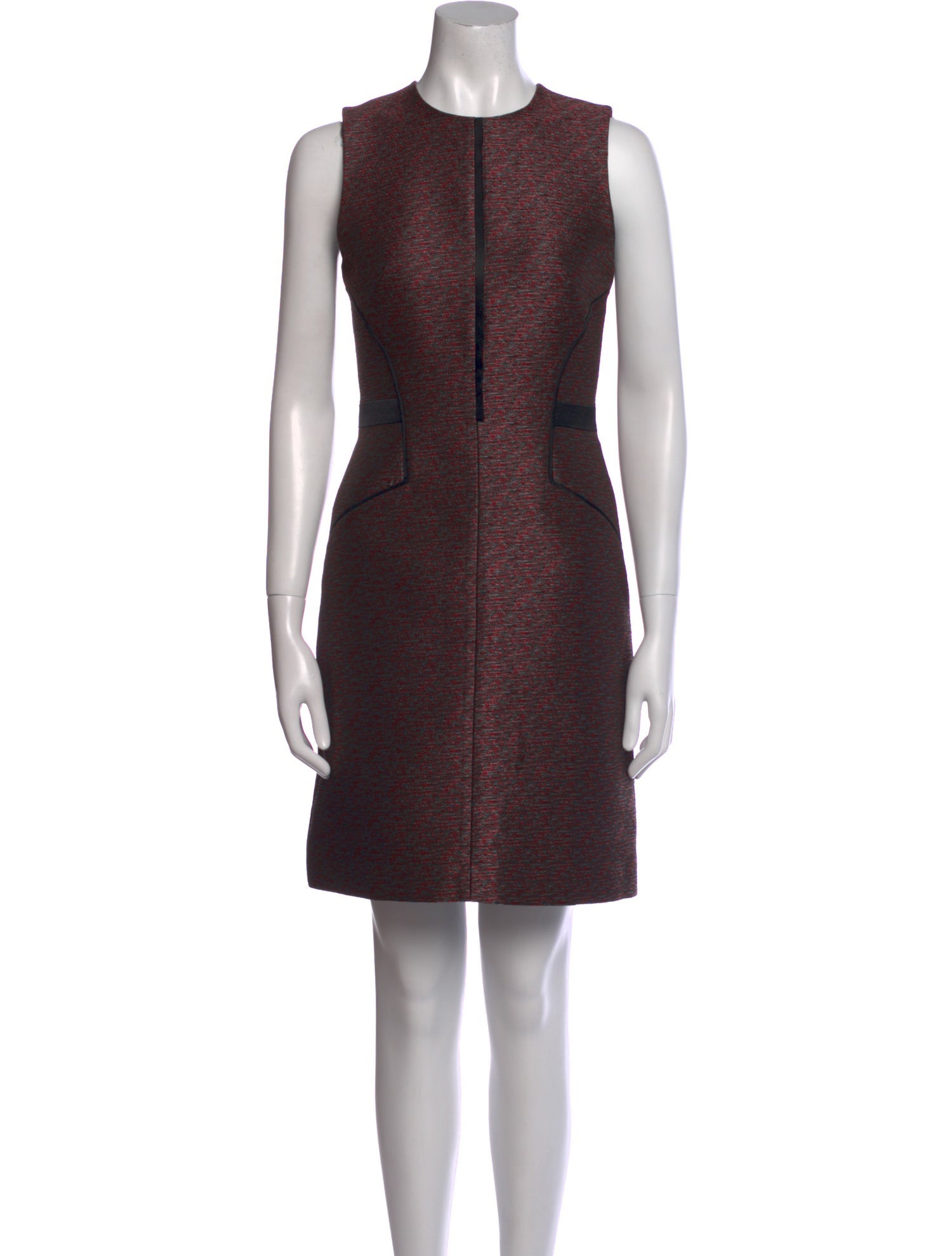 Judith & Charles Crew Neck Mini Dress