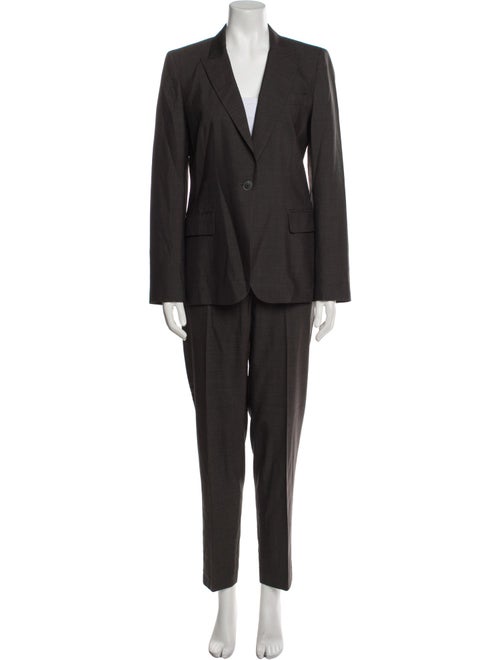 Judith & Charles Virgin Wool Pantsuit