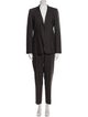 Judith & Charles Virgin Wool Pantsuit