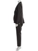 Judith & Charles Virgin Wool Pantsuit