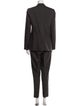 Judith & Charles Virgin Wool Pantsuit