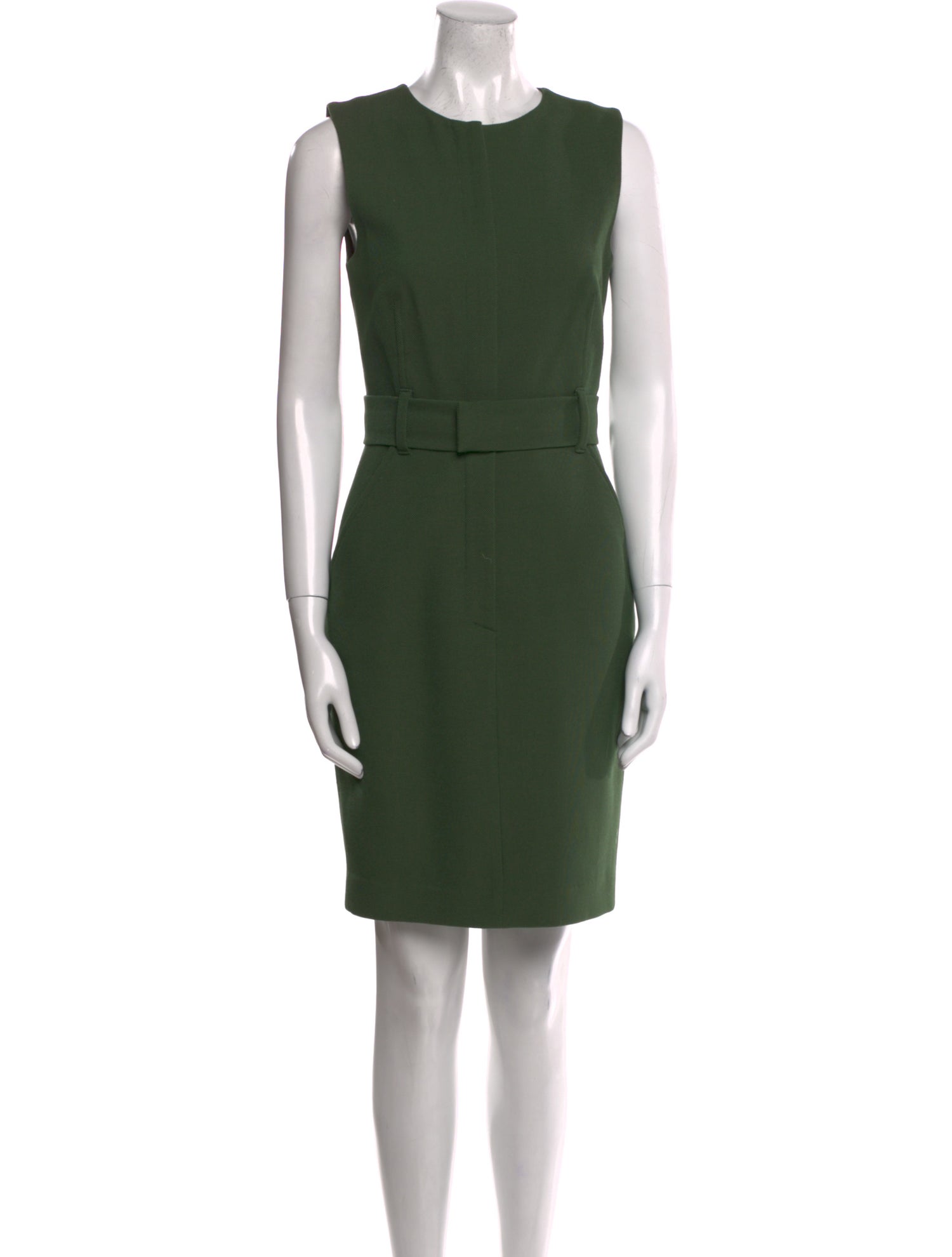 Judith & Charles Crew Neck Mini Dress