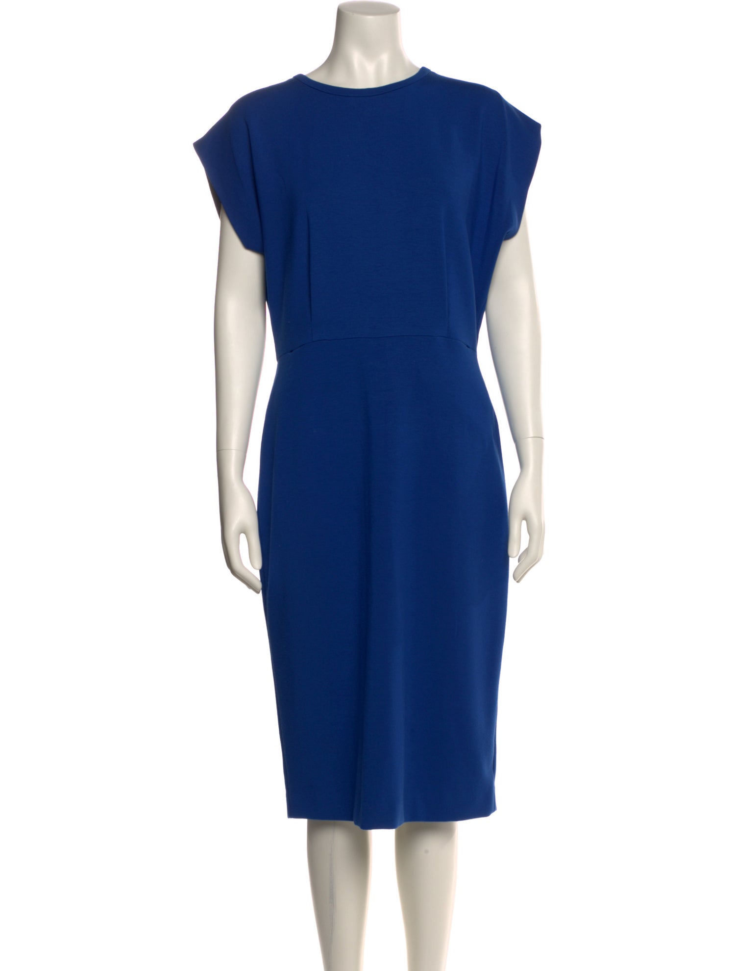 Judith & Charles Crew Neck Midi Length Dress