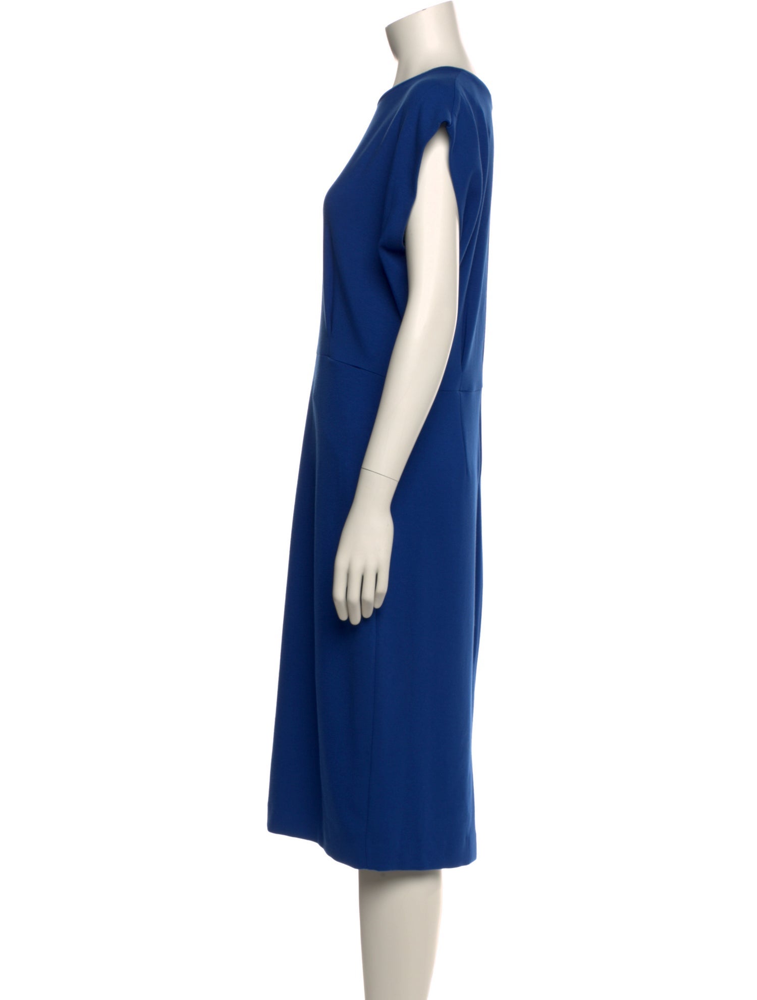 Judith & Charles Crew Neck Midi Length Dress