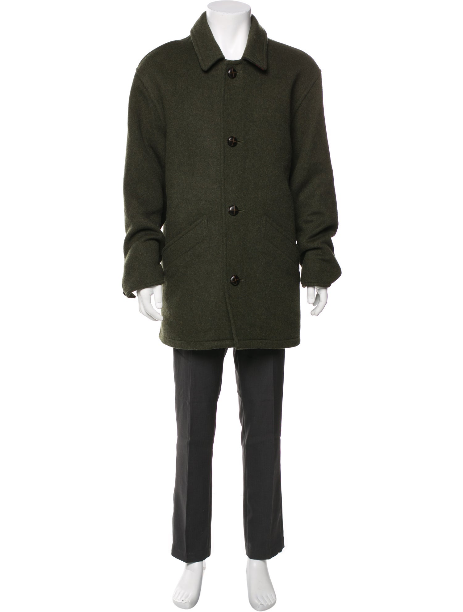 Jimmy Hourihan Wool Overcoat