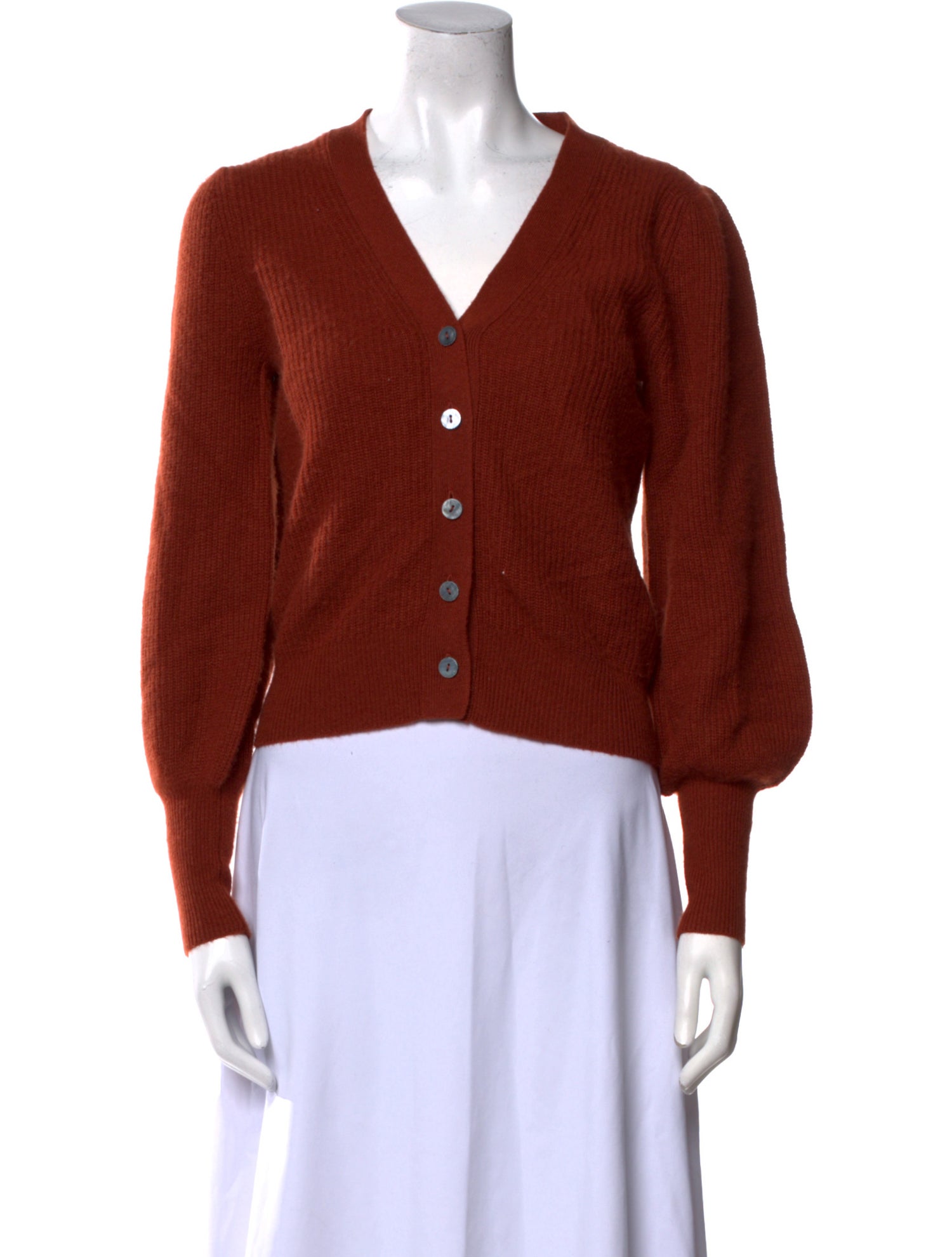 Jill Roberts Cashmere V-Neck Sweater