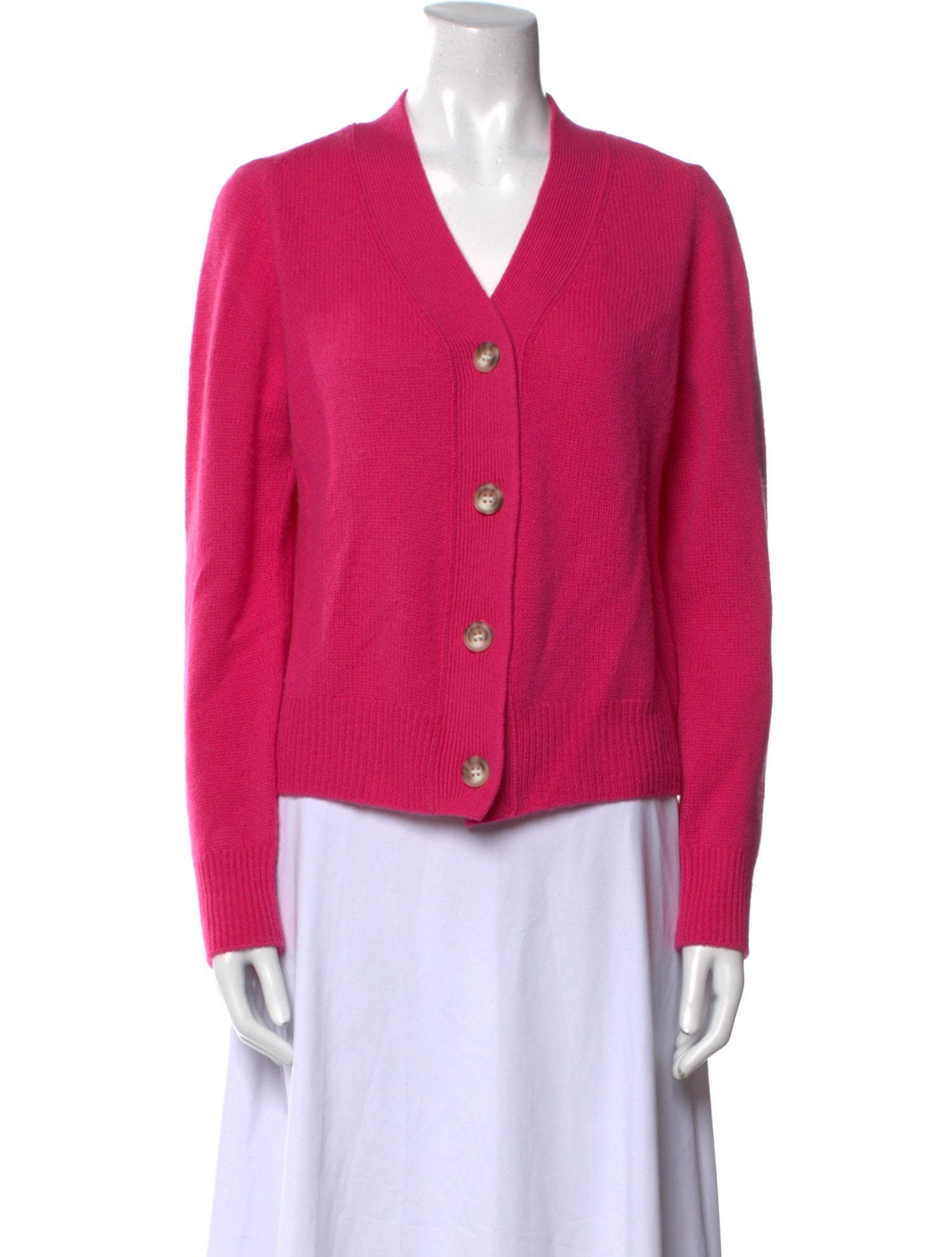 Jill Roberts Cashmere V-Neck Sweater