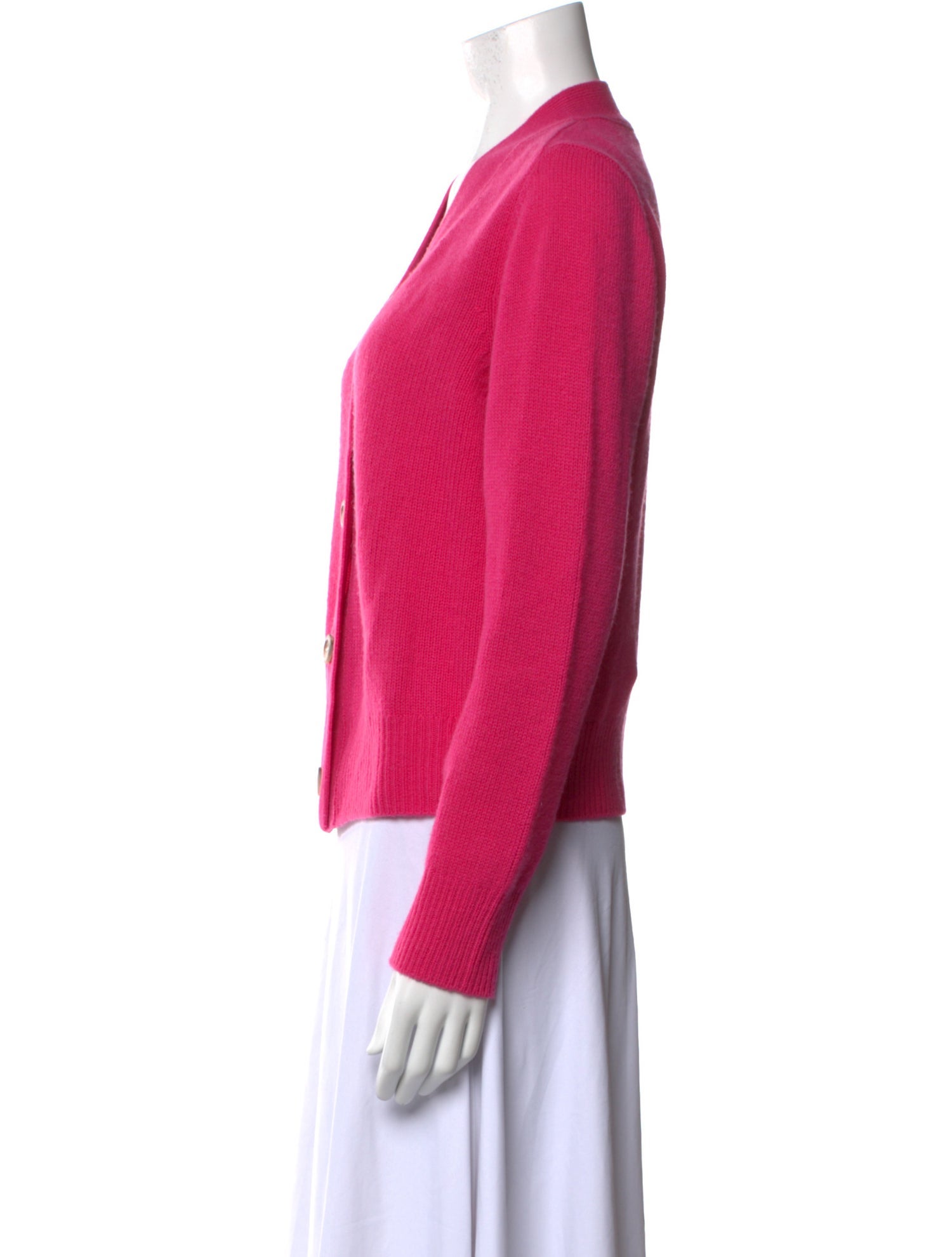 Jill Roberts Cashmere V-Neck Sweater