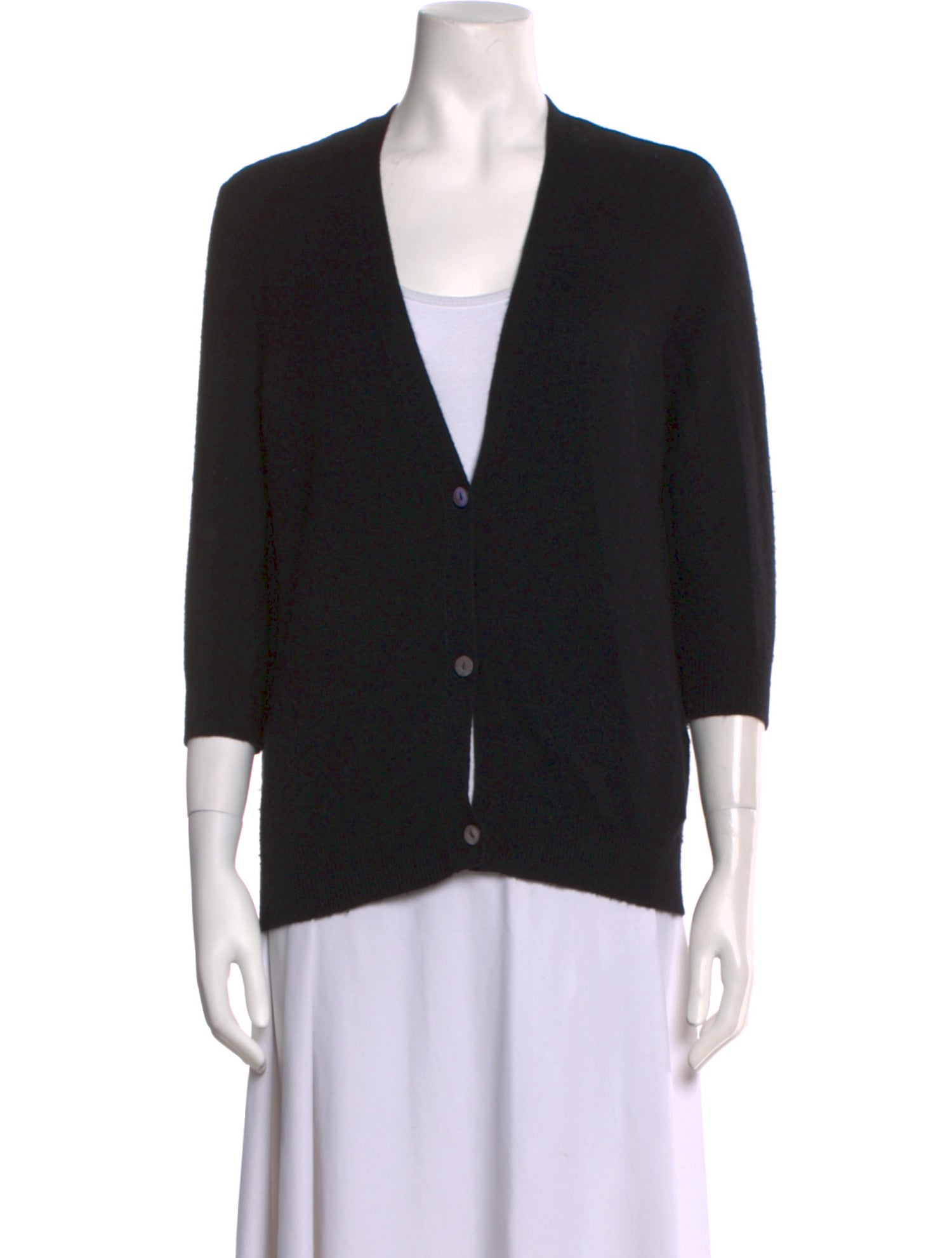 Jill Roberts Cashmere V-Neck Sweater