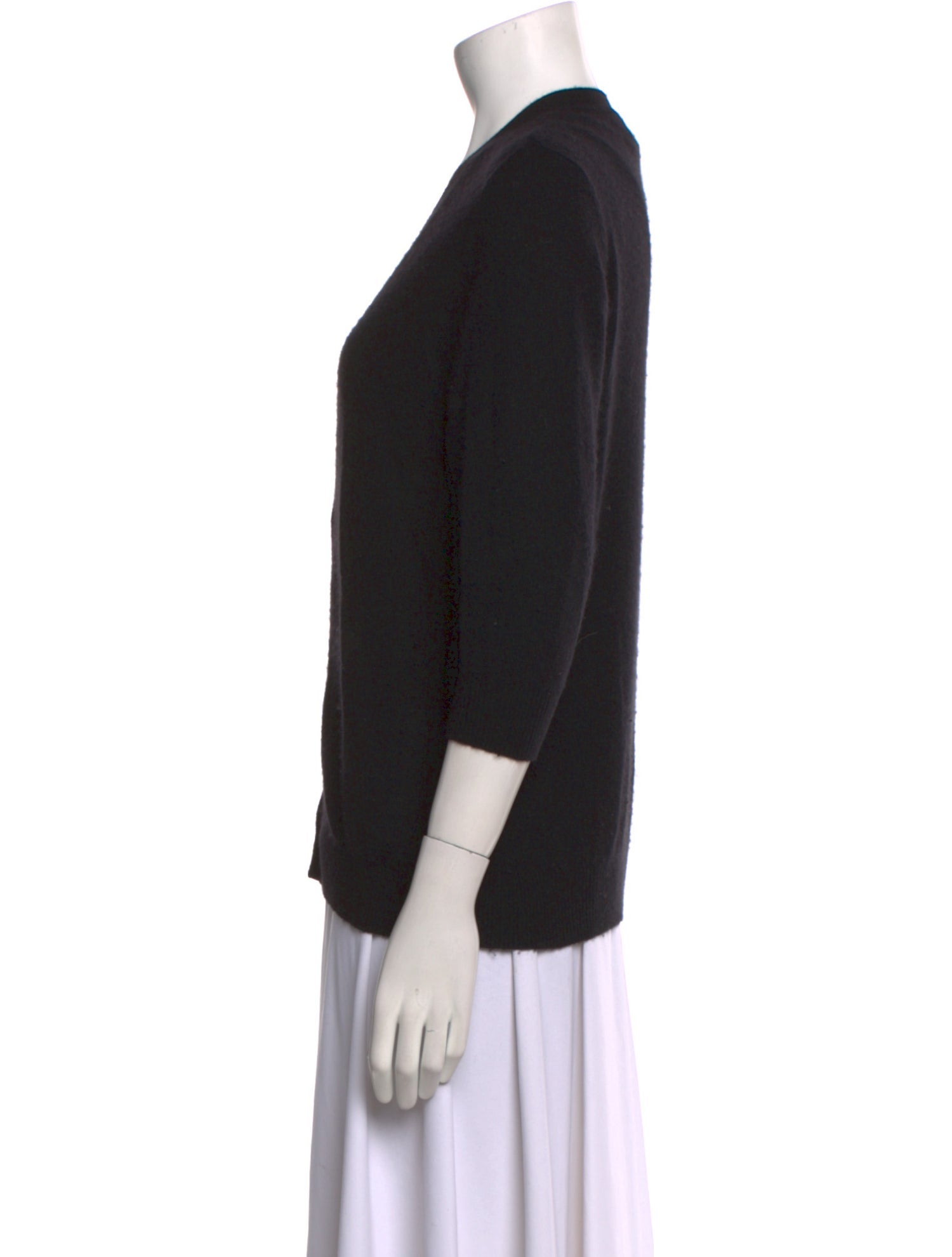 Jill Roberts Cashmere V-Neck Sweater