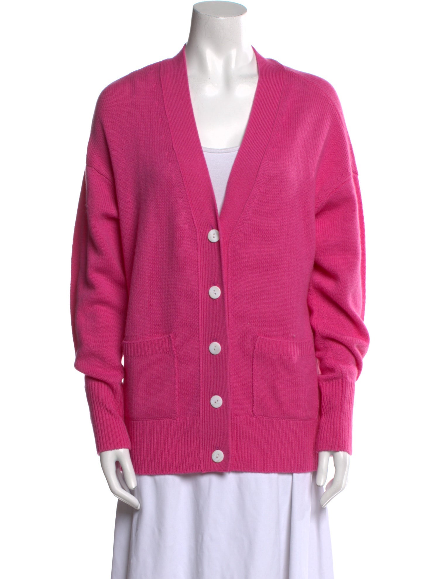 Jill Roberts Cashmere V-Neck Sweater