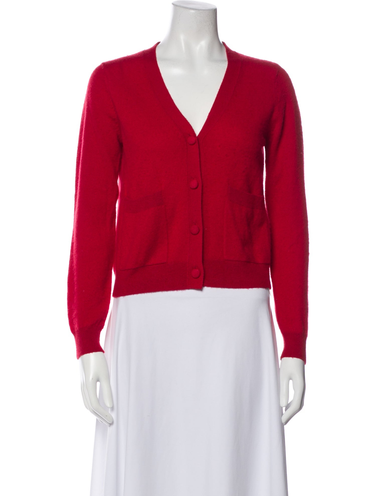 Jill Roberts Cashmere V-Neck Sweater
