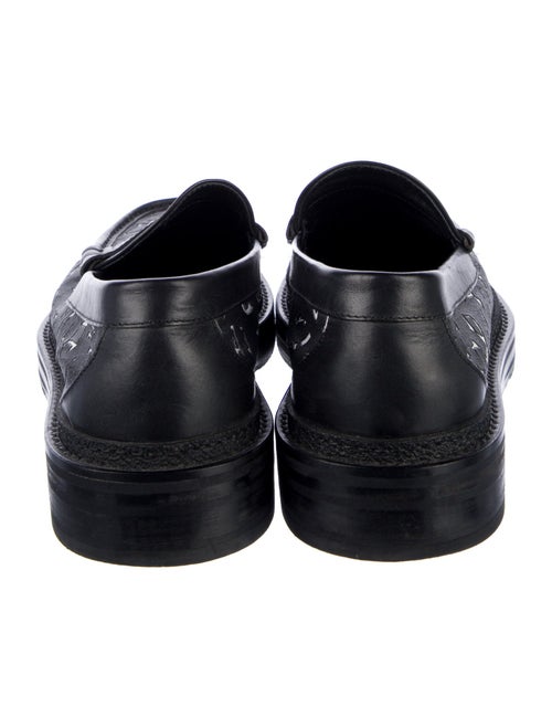 Jimmy Choo x Eric Haze Curated by Poggy Leather Printed Loafers