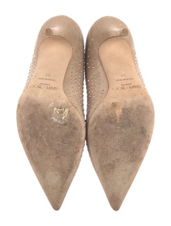 Jimmy Choo x Eric Haze Curated by Poggy Suede Pumps